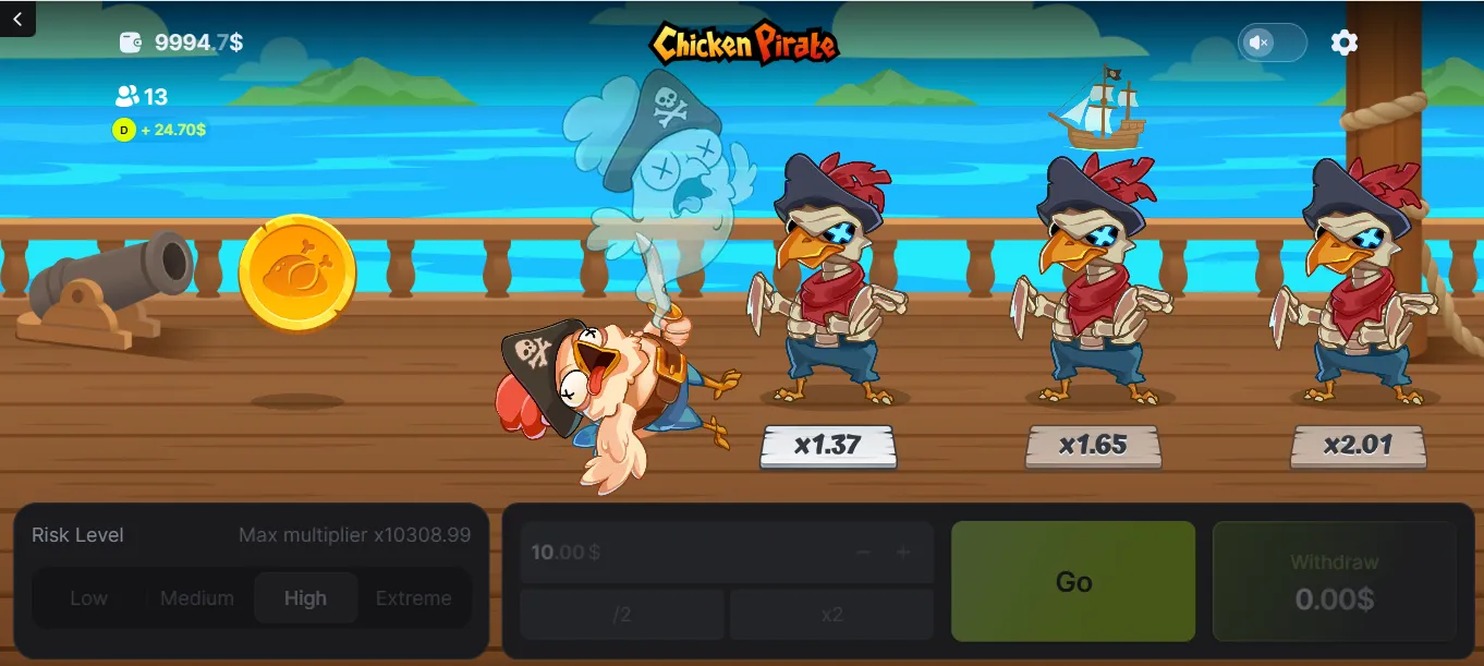 Chicken Pirate demo
